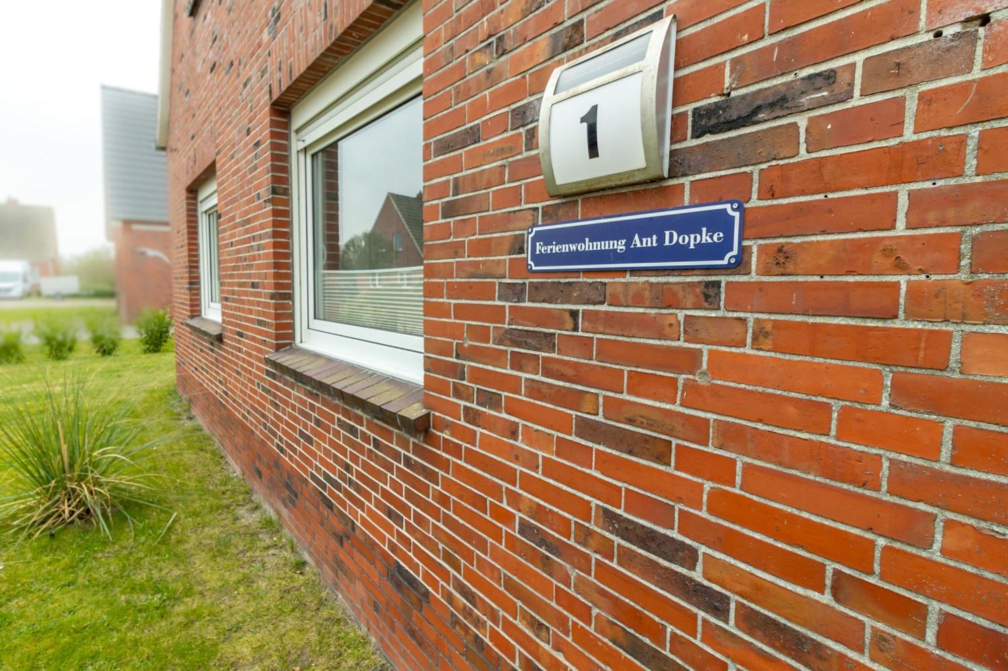 Ferienwohnung Ant Dopke Krummhoern Exterior photo