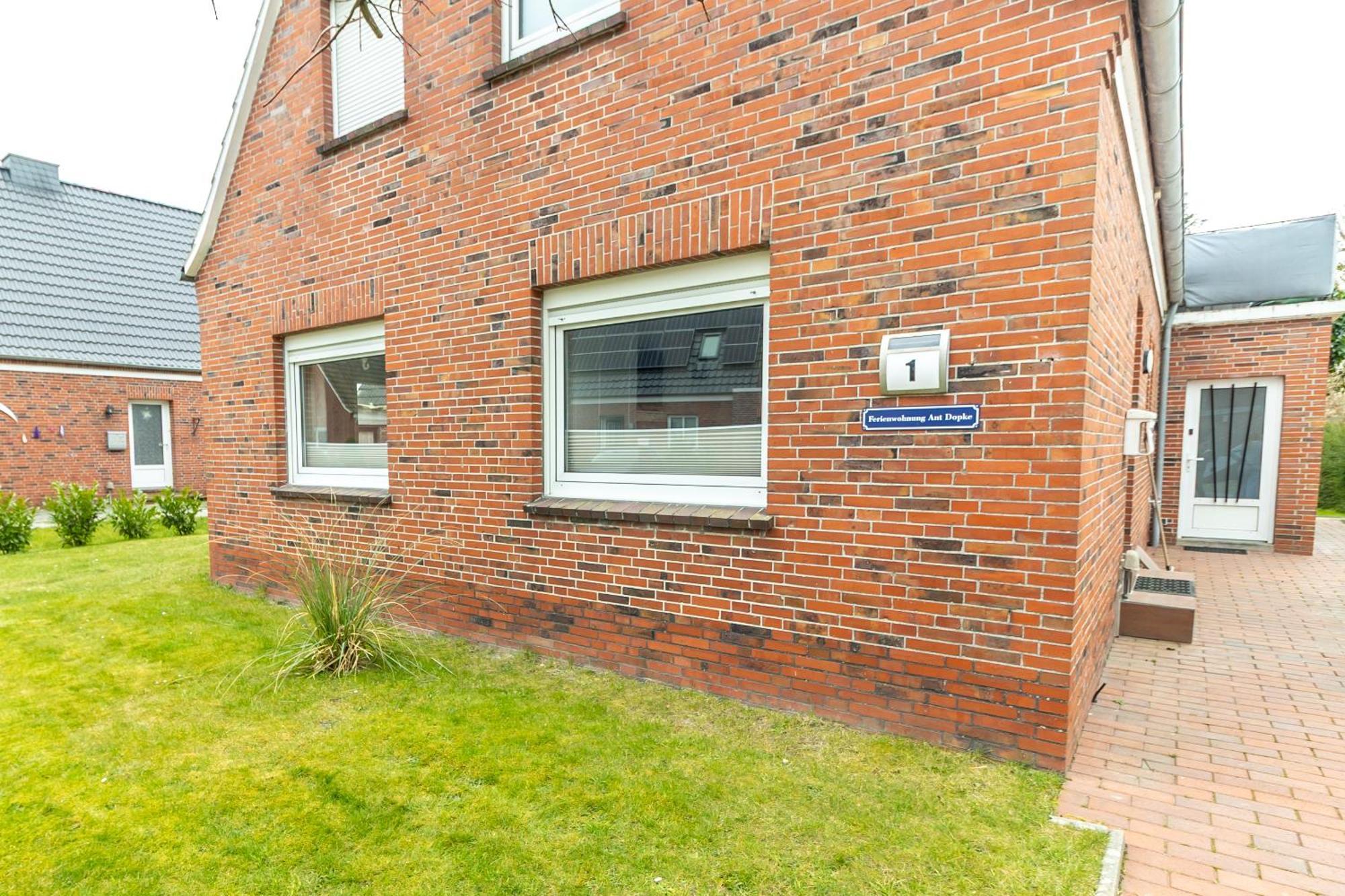 Ferienwohnung Ant Dopke Krummhoern Exterior photo